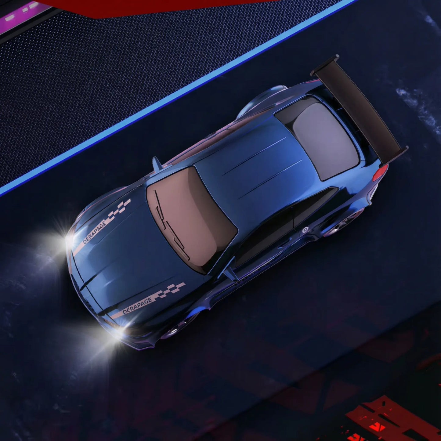 Voiture RC Drift 1/16 - Super-Drifter 4WD avec Gyroscope